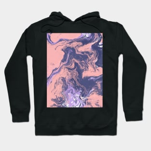 Multicolour abstract Marble texture. Hoodie